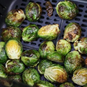 balsamic brussels sprouts in air fryer