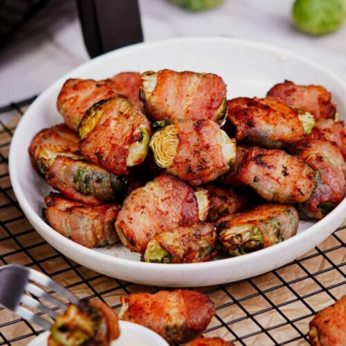 bacon wrapped brussels sprouts air fryer