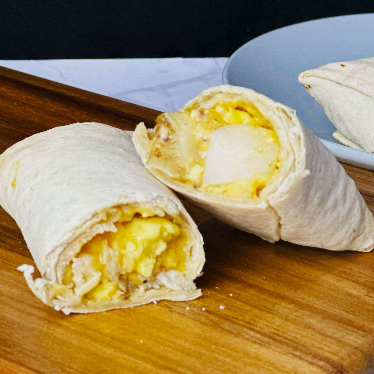 Air Fryer Frozen Breakfast Burrito ❄️ Cooking Time + Sauce Options