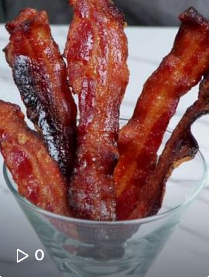 Tiktok - Candied Bacon in the air fryer