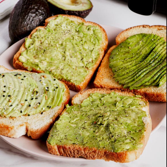Instagram post avocado toast