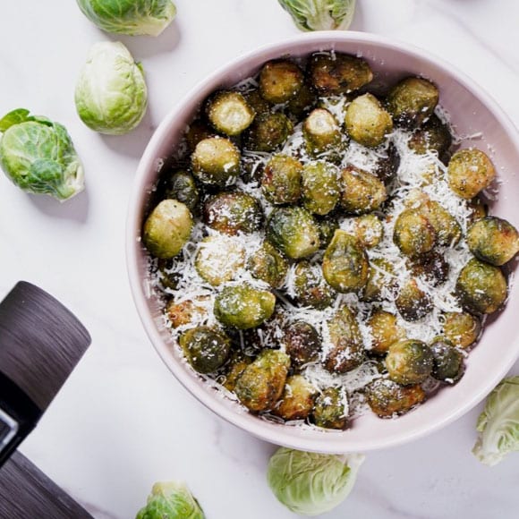 Instagram post frozen Brussels sprouts