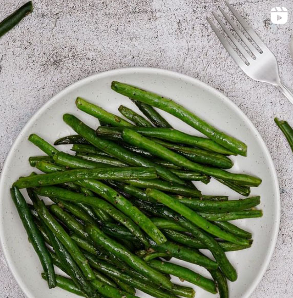 Instagram Reel - Air fryer green beans