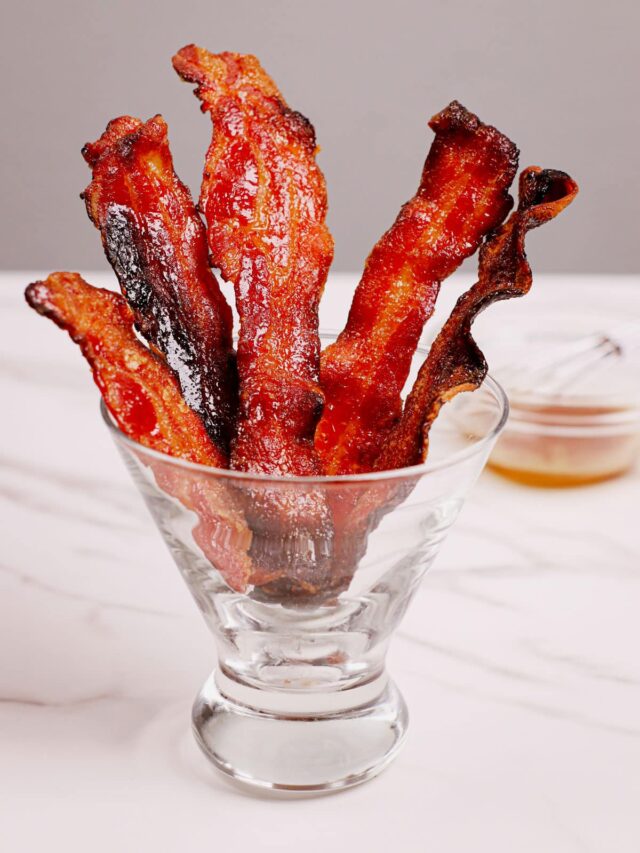 Irresistible Air Fryer Candied Bacon Recipe