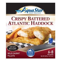 Aqua Star Crispy Battered Atlantic Haddock