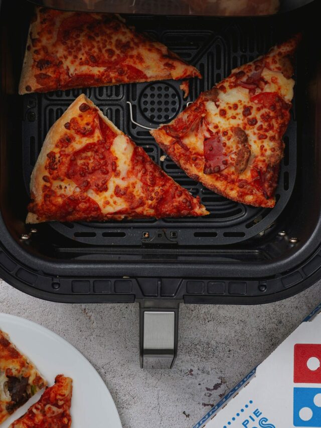 How to Reheat Pizza in the Air Fryer {Thick + Thin Crust}