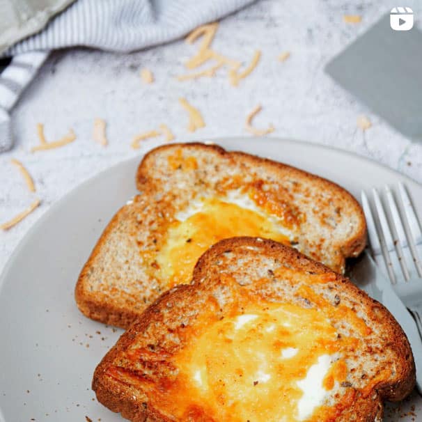 Instagram Reel - Air Fryer Egg Toast