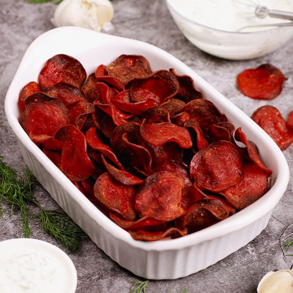 Pepperoni Chips in Air Fryer