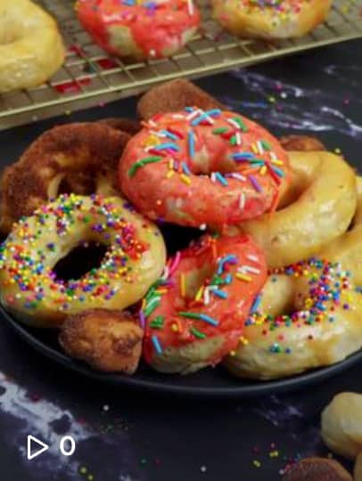 TikTok air fryer pillsbury biscuit donuts 1