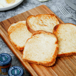 Air fryer toast, 4 slices