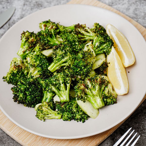 Roasted Broccoli in Air Fryer