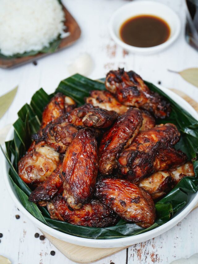 Filipino-Style Adobo Chicken Wings Recipe
