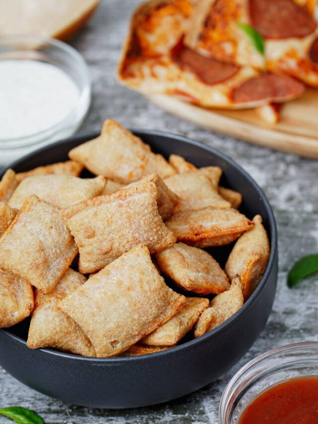 Frozen Pizza Bites in the Air Fryer +Perfect Dip