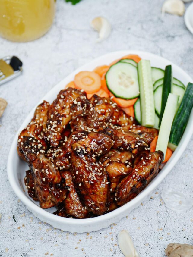 The Best Air Fryer Teriyaki Chicken Wings Recipe