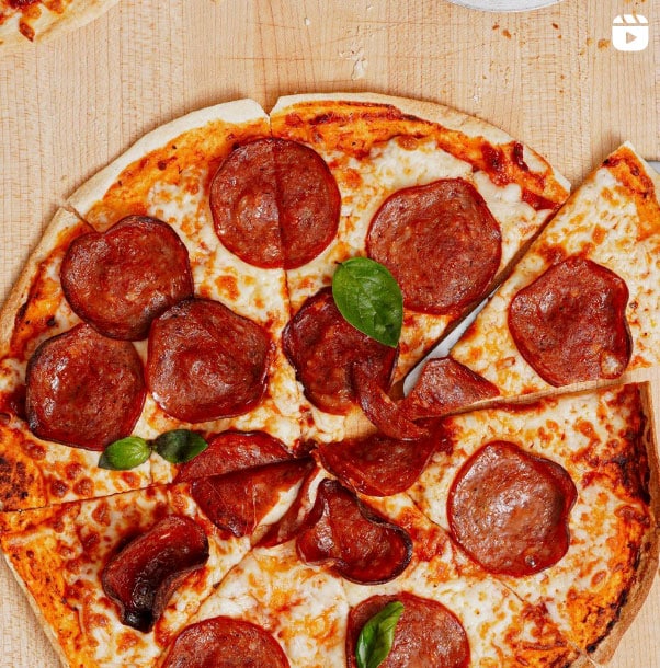 Instagram Reel - Air Fryer Tortilla Pizza