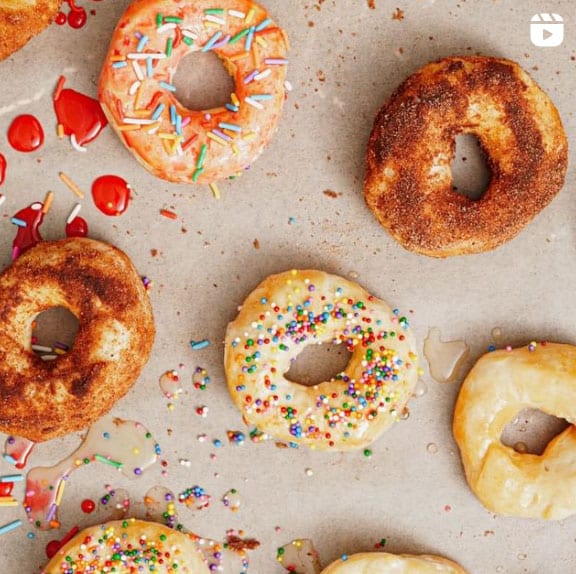 Instagram Reel - Air Fryer Pillsbury Biscuit Donuts