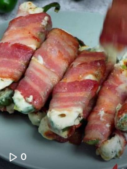 TikTok - Bacon-Wrapped Jalapeño Poppers in Air Fryer