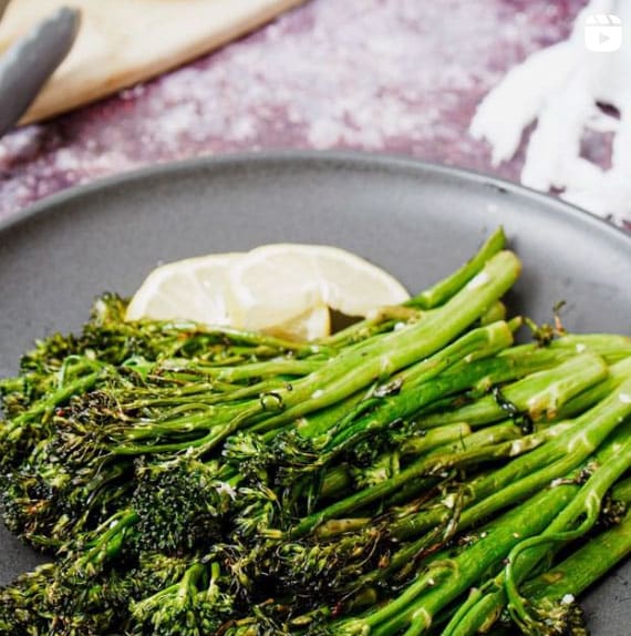 Instagram Reel - Air fryer roasted Broccolini