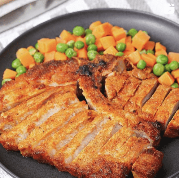 Instagram Reel - Air fryer bone-in pork chops