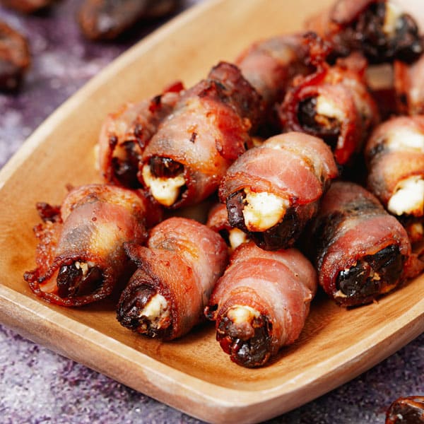 Bacon Wrapped Dates in Air Fryer