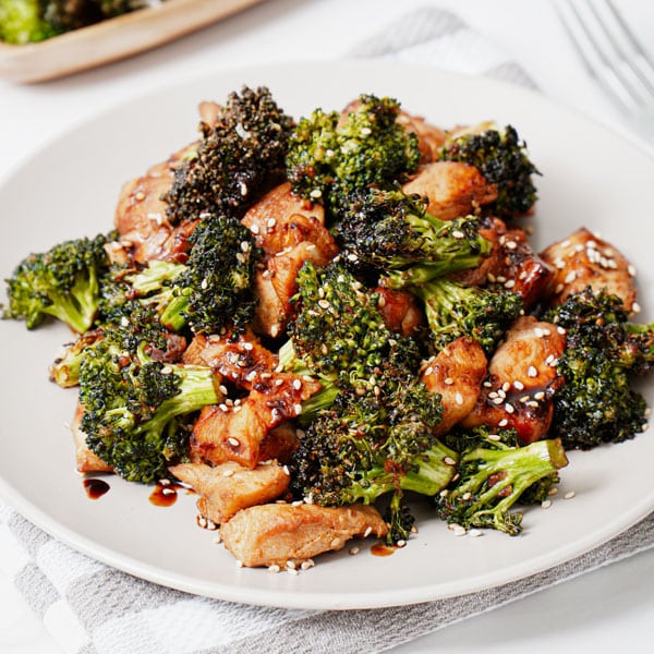 Chicken and broccoli In Air Fryer