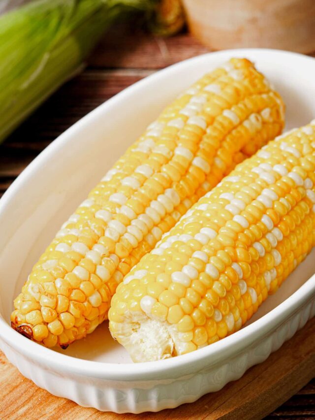 Easy Air Fryer Corn on the Cob (3 Ingredients Only)
