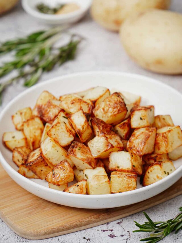 Homemade Air Fryer Diced Potatoes Recipe