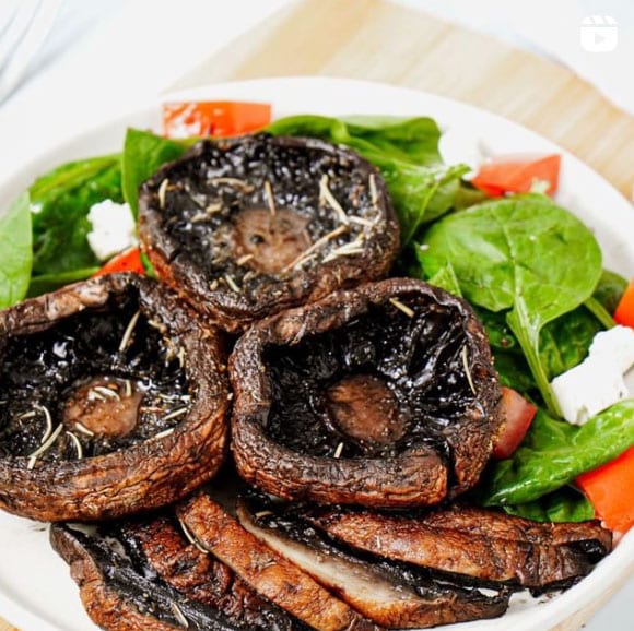 Instagram Reel - Air Fryer Portobello Mushroom
