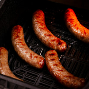 Cooking Italian sausages in the air fryer