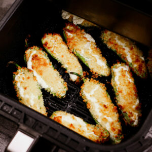 Cooking jalapeno poppers in air fryer
