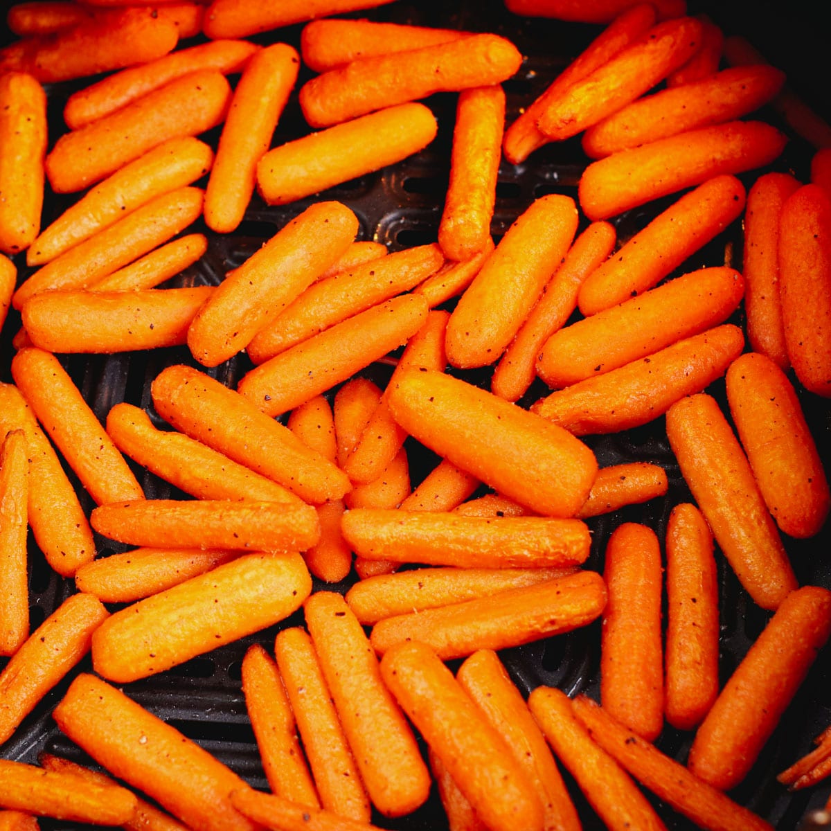 Roasted baby carrots in air fryer