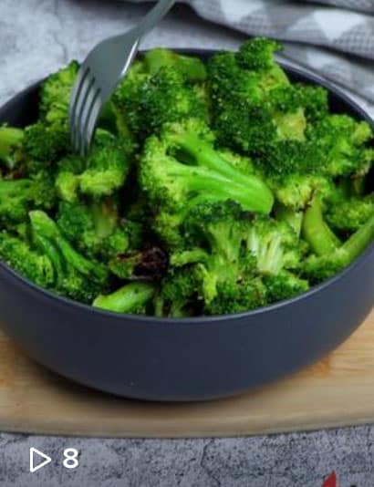 TikTok - Air Fryer Frozen Broccoli