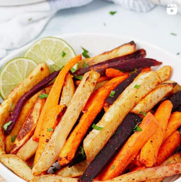 Instagram Reel - Air Fryer Sweet Potato Fries