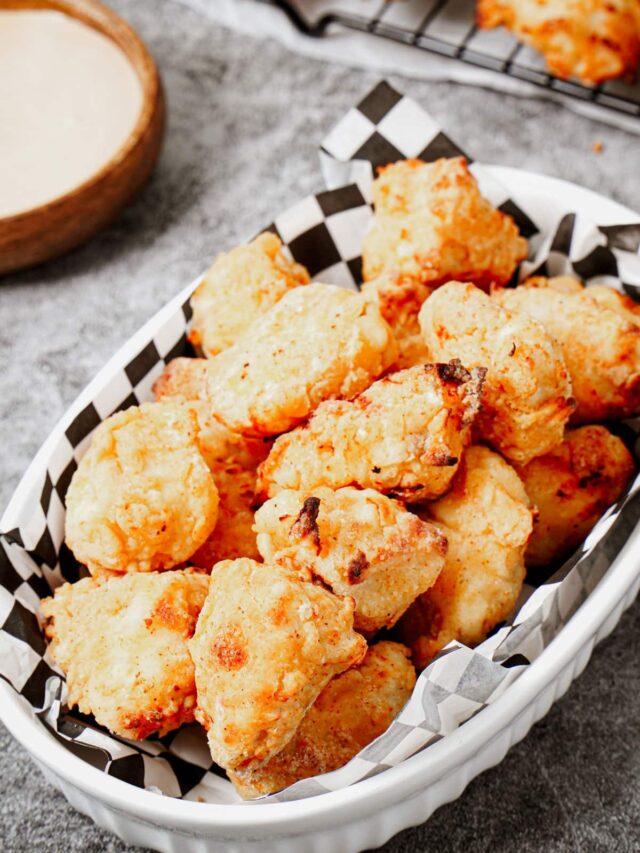 Homemade Air Fryer Chicken Nuggets {Ultra Crispy!}