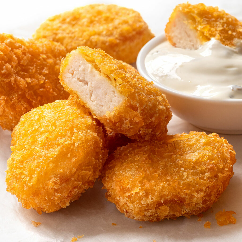air fried gluten-free chicken nuggets