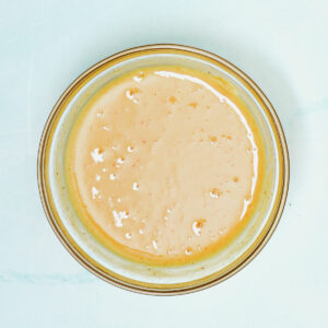 Creamy honey mustard sauce