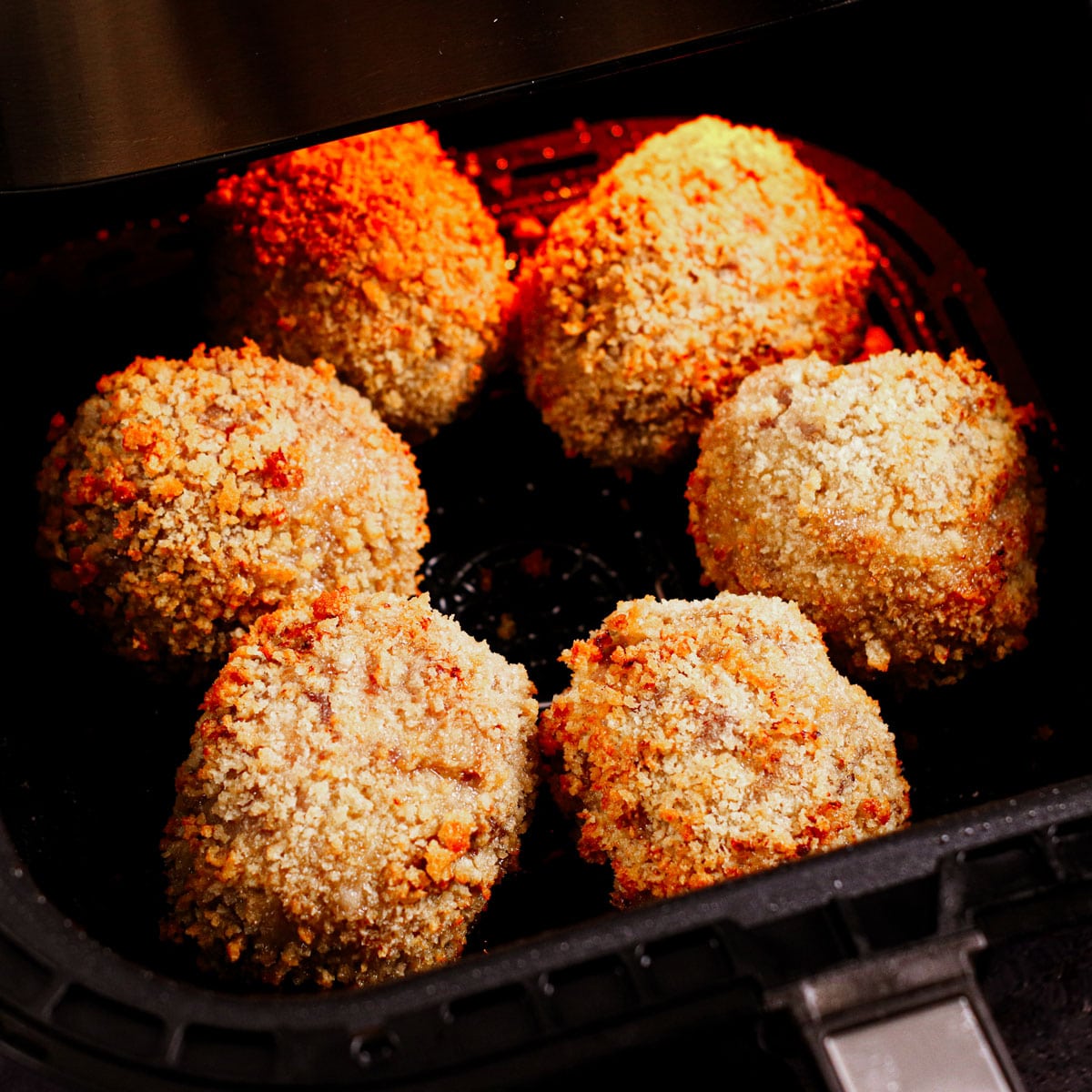 Cooking scotch eggs in air fryer